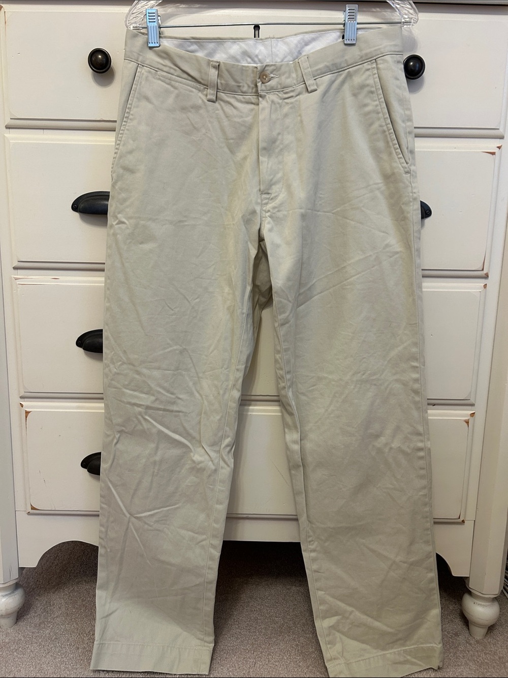 Polo by Ralph Lauren Beige Straight Fit Chinos